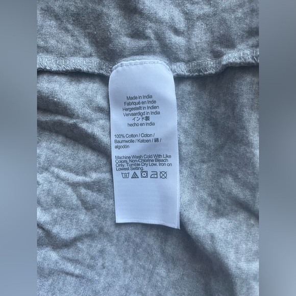 New J.Crew Men Slim Washed Gray TShirt Size Medium - Picture 5 of 7